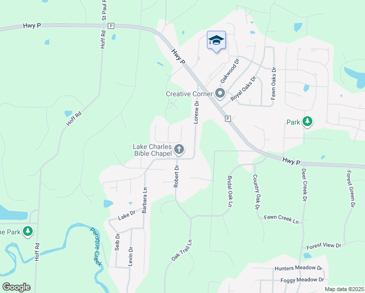map of restaurants, bars, coffee shops, grocery stores, and more near 306 Raymond Drive in O'Fallon