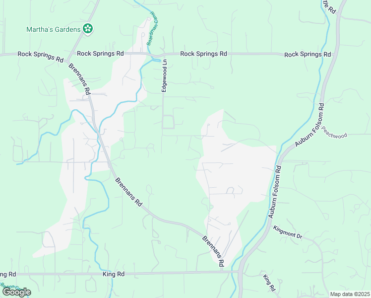 map of restaurants, bars, coffee shops, grocery stores, and more near 3260 Edgewood Lane in Newcastle