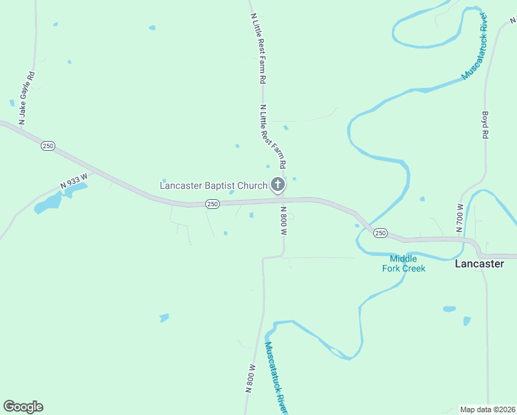 map of restaurants, bars, coffee shops, grocery stores, and more near 7801 Indiana 250 in Madison