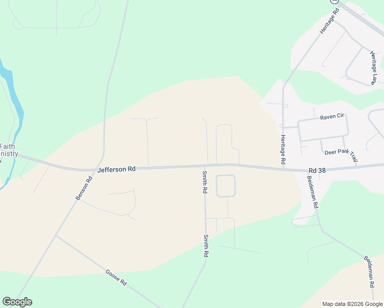 map of restaurants, bars, coffee shops, grocery stores, and more near 21119 Jefferson Road in Lincoln