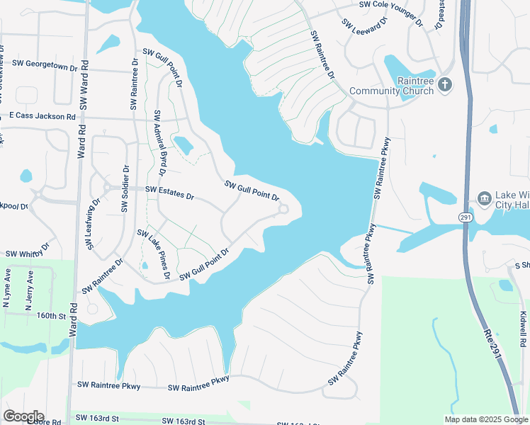 map of restaurants, bars, coffee shops, grocery stores, and more near 4608 Southwest Gull Point Drive in Lee's Summit