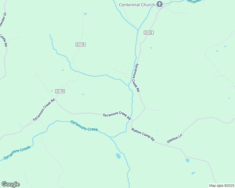map of restaurants, bars, coffee shops, grocery stores, and more near 3239 Sycamore Creek Road in Ripley