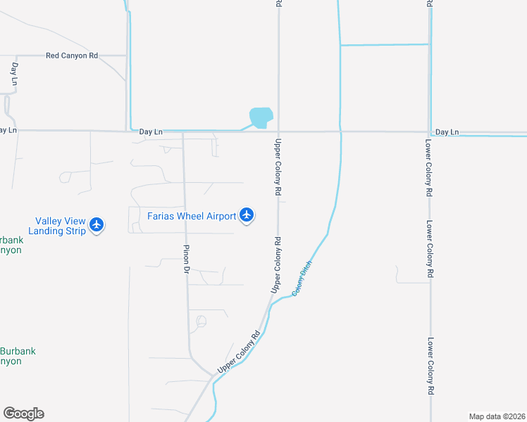 map of restaurants, bars, coffee shops, grocery stores, and more near 539 Upper Colony Road in Smith Valley