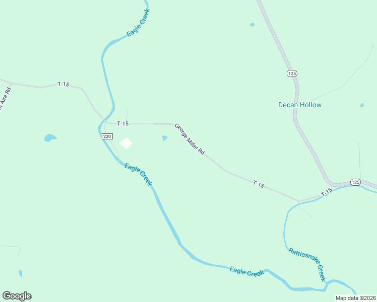 map of restaurants, bars, coffee shops, grocery stores, and more near 8946 George Miller Road in Russellville