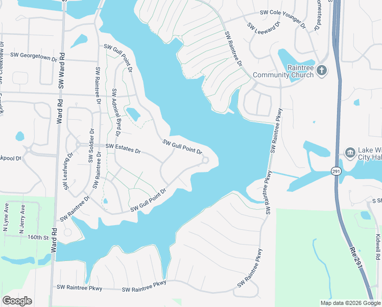 map of restaurants, bars, coffee shops, grocery stores, and more near 4608 Southwest Gull Point Drive in Lee's Summit