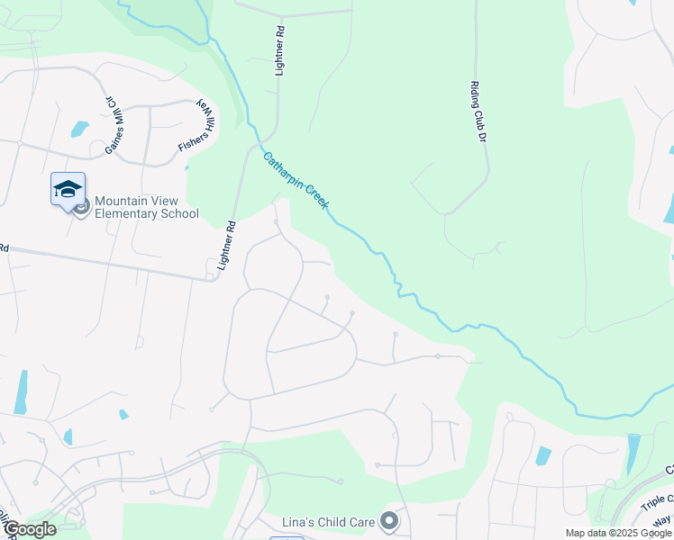 map of restaurants, bars, coffee shops, grocery stores, and more near 5525 Roan Chapel Drive in Haymarket