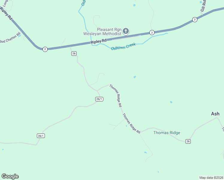 map of restaurants, bars, coffee shops, grocery stores, and more near 1206 Thomas Ridge Road in Leon