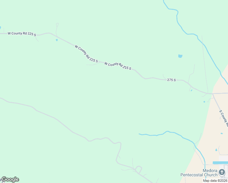 map of restaurants, bars, coffee shops, grocery stores, and more near 8373 West 225 South in Medora