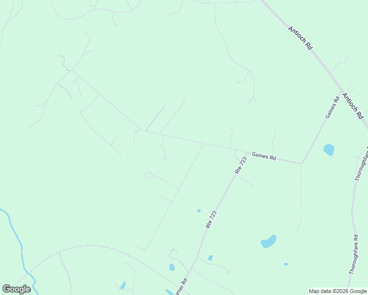 map of restaurants, bars, coffee shops, grocery stores, and more near 16601 Gaines Road in Broad Run