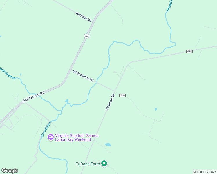 map of restaurants, bars, coffee shops, grocery stores, and more near 7062 Mount Eccentric Road in The Plains