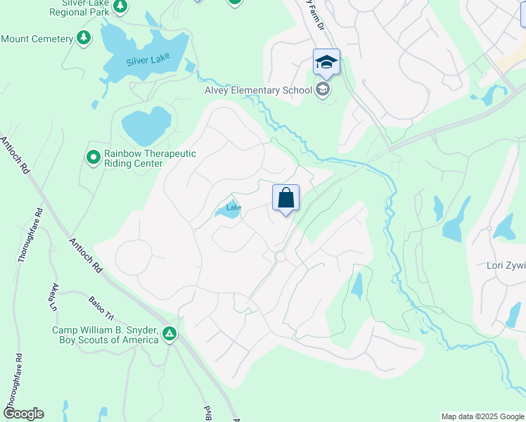 map of restaurants, bars, coffee shops, grocery stores, and more near 15829 Fourmile Creek Court in Haymarket