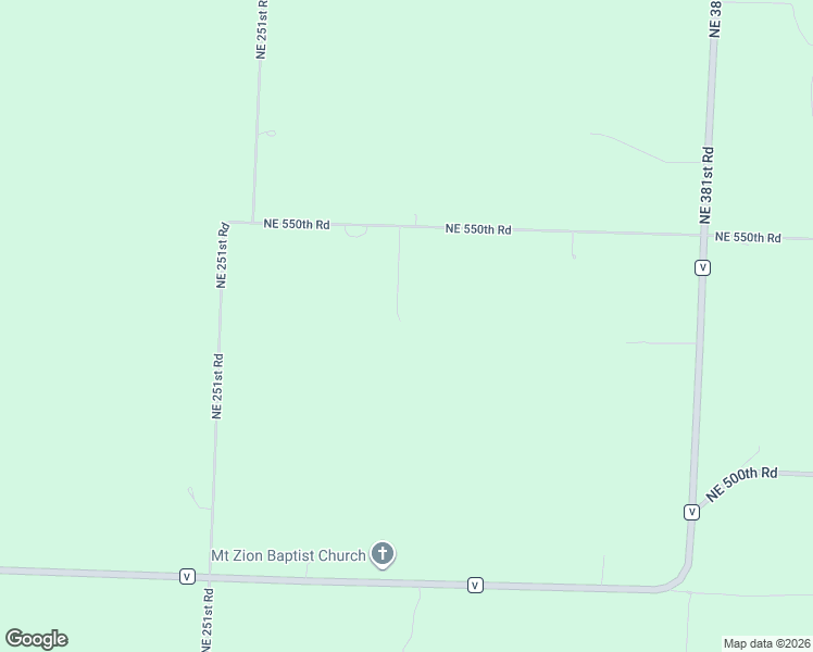 map of restaurants, bars, coffee shops, grocery stores, and more near 314 Northeast 550th Road in Warrensburg