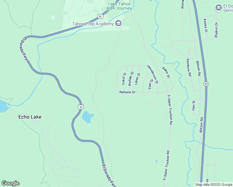 map of restaurants, bars, coffee shops, grocery stores, and more near 710 Nahane Drive in South Lake Tahoe