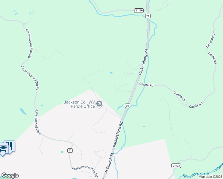 map of restaurants, bars, coffee shops, grocery stores, and more near 159 Pinewood Estates in Ripley