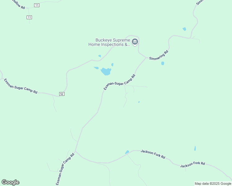 map of restaurants, bars, coffee shops, grocery stores, and more near 2140 Essman-Sugar Camp Road in South Webster