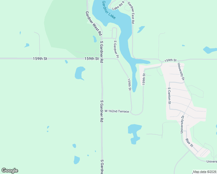 map of restaurants, bars, coffee shops, grocery stores, and more near 16115 South Gardner Road in Gardner