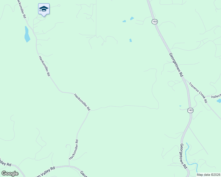 map of restaurants, bars, coffee shops, grocery stores, and more near 5595 Hackomiller Road in Garden Valley