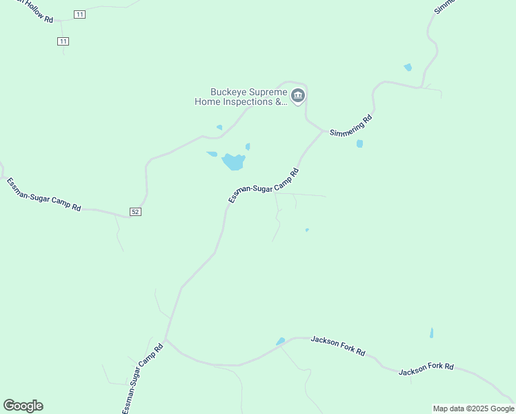 map of restaurants, bars, coffee shops, grocery stores, and more near 2140 Essman-Sugar Camp Road in South Webster