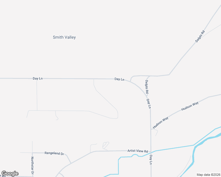 map of restaurants, bars, coffee shops, grocery stores, and more near Day Lane in Smith Valley