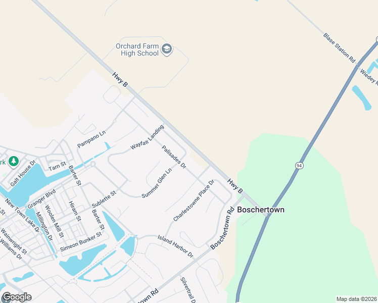 map of restaurants, bars, coffee shops, grocery stores, and more near 514 Summer Glen Lane in Saint Charles