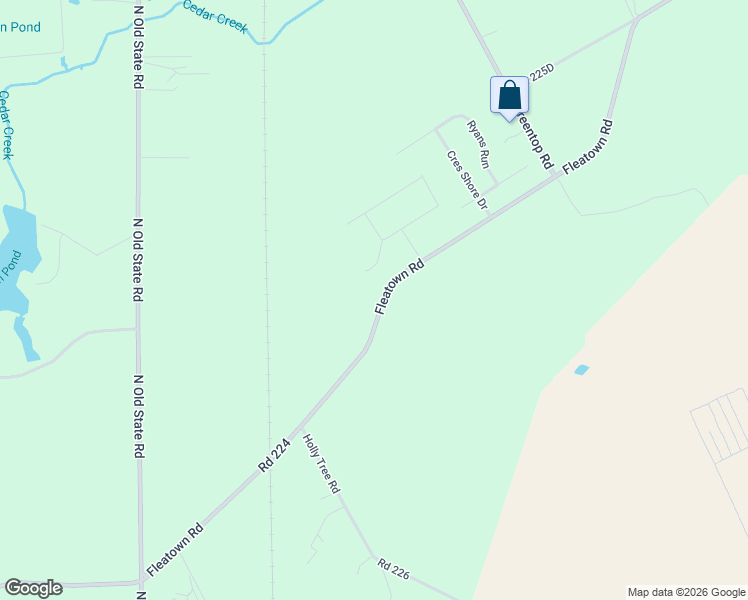map of restaurants, bars, coffee shops, grocery stores, and more near 18729 Fleatown Road in Lincoln