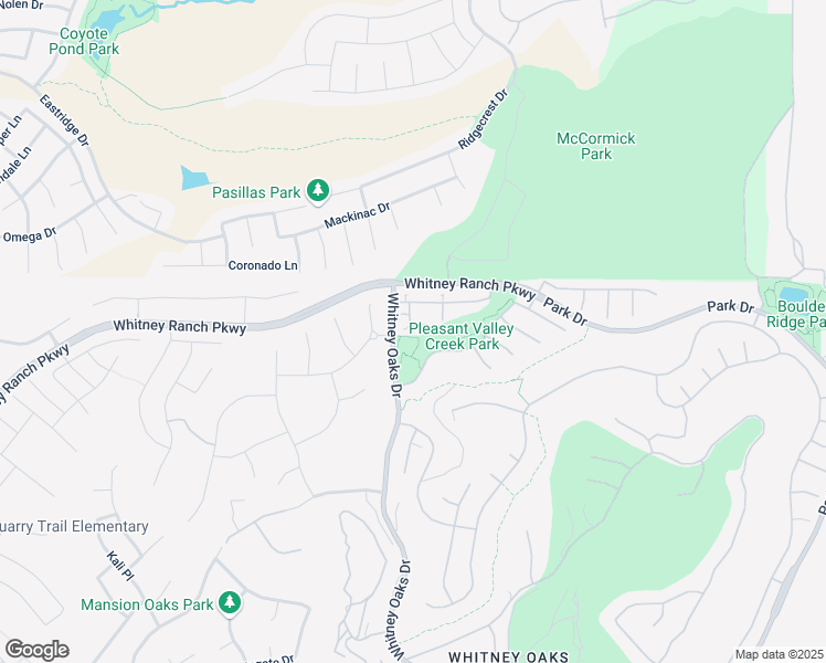 map of restaurants, bars, coffee shops, grocery stores, and more near 3420 Kensington Court in Rocklin