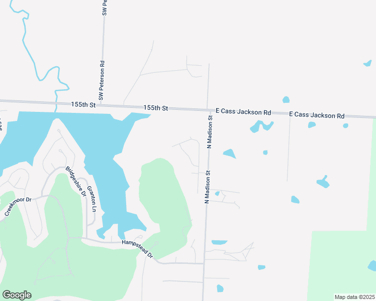map of restaurants, bars, coffee shops, grocery stores, and more near 1618 Grandshire Drive in Raymore