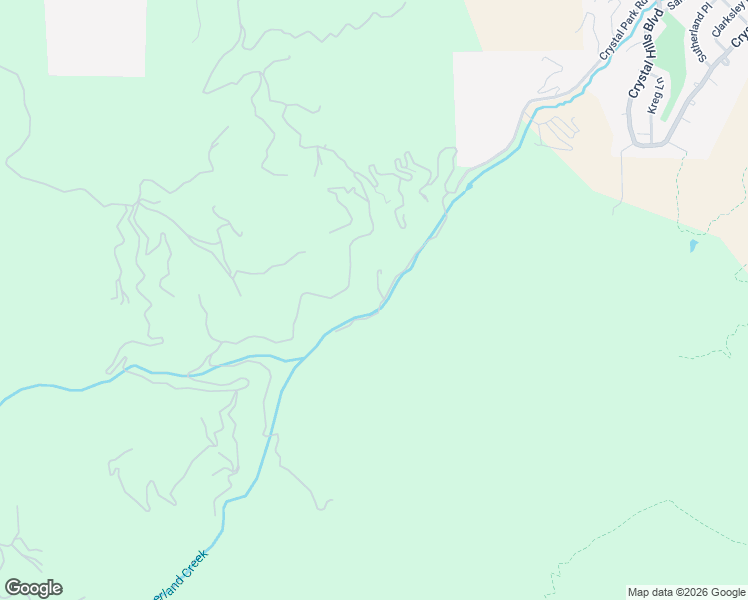 map of restaurants, bars, coffee shops, grocery stores, and more near 1455 Sutherland Creek Road in Manitou Springs