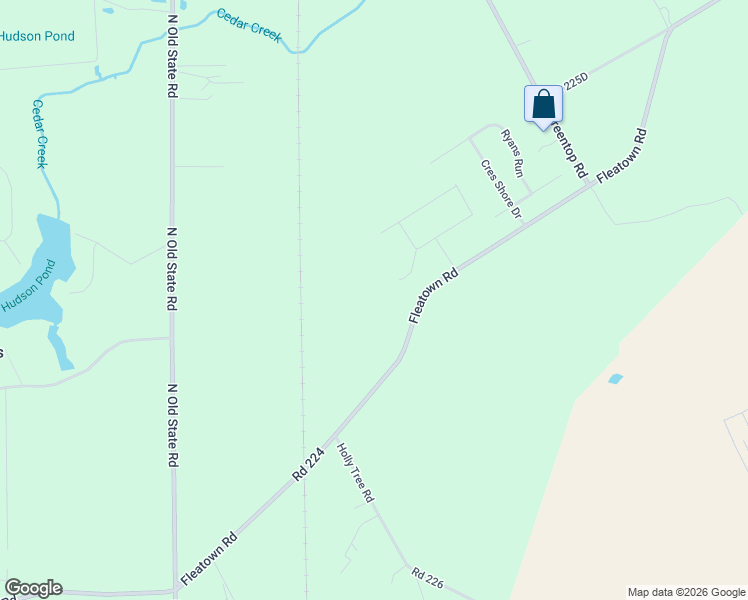 map of restaurants, bars, coffee shops, grocery stores, and more near 18729 Fleatown Road in Lincoln