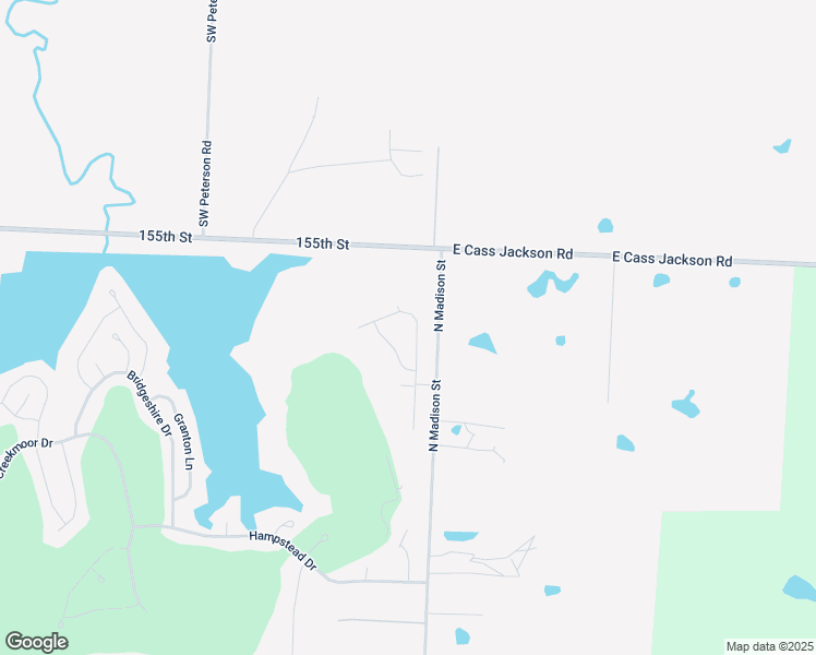 map of restaurants, bars, coffee shops, grocery stores, and more near 1618 Grandshire Drive in Raymore