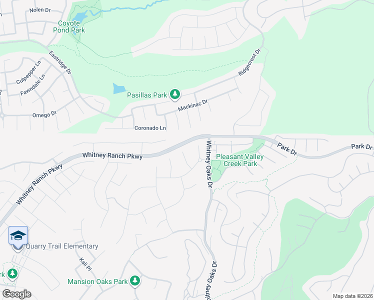 map of restaurants, bars, coffee shops, grocery stores, and more near 4222 Grand Elm Lane in Rocklin