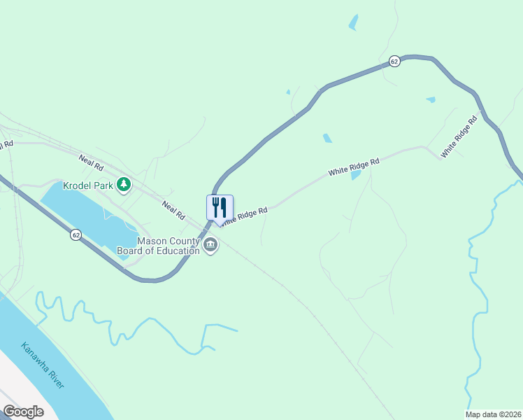map of restaurants, bars, coffee shops, grocery stores, and more near 142 White Ridge Road in Point Pleasant