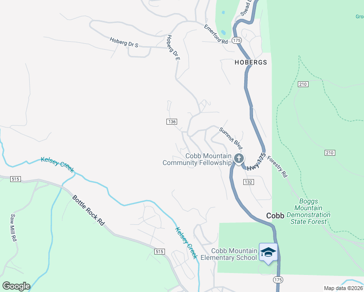 map of restaurants, bars, coffee shops, grocery stores, and more near 15305 Trinity Road in Cobb