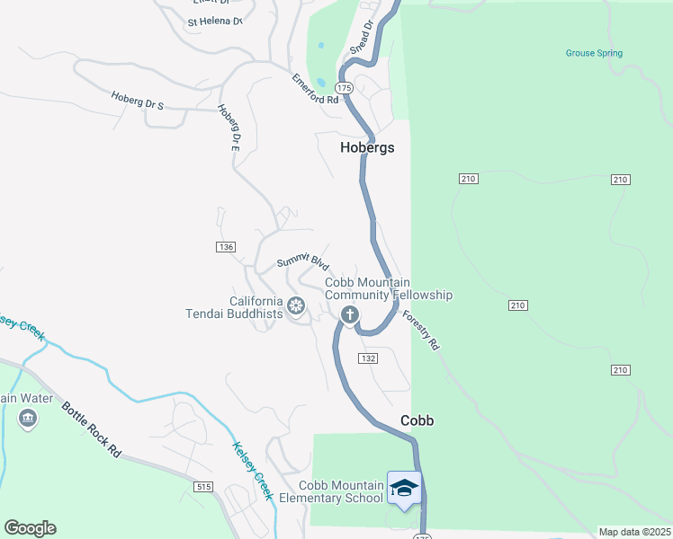 map of restaurants, bars, coffee shops, grocery stores, and more near 15404 Summit Boulevard in Cobb
