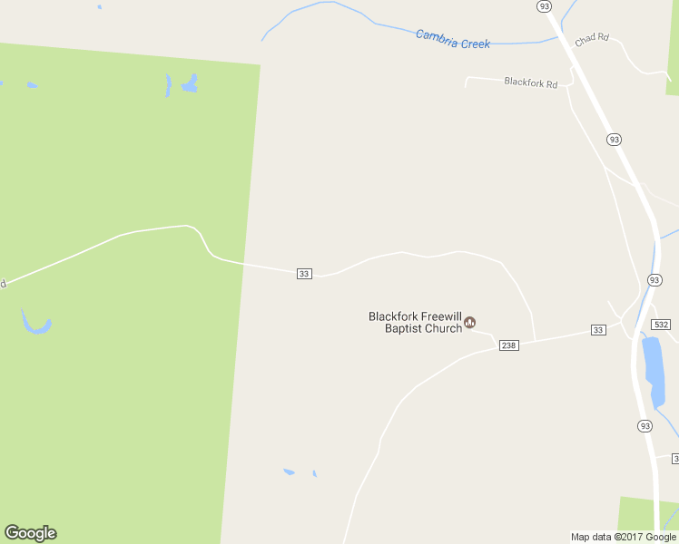map of restaurants, bars, coffee shops, grocery stores, and more near 2002 County Road 33 in Oak Hill