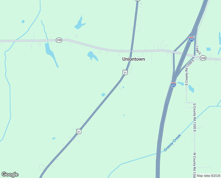 map of restaurants, bars, coffee shops, grocery stores, and more near 2846 U.S. 31 in Crothersville