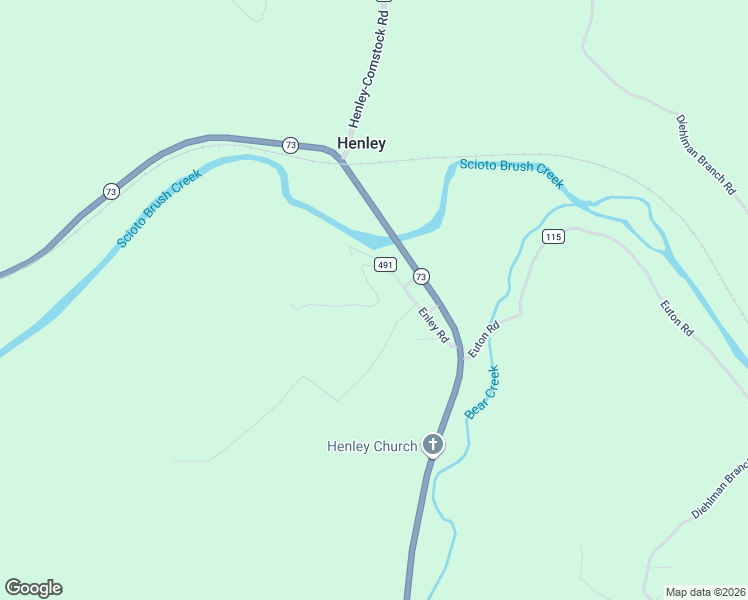 map of restaurants, bars, coffee shops, grocery stores, and more near 357 Enley Road in McDermott