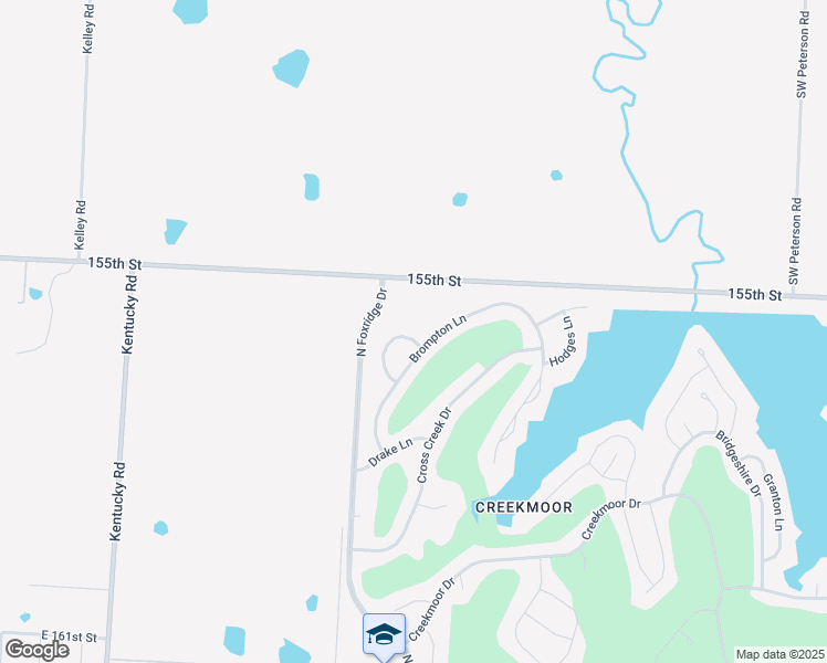 map of restaurants, bars, coffee shops, grocery stores, and more near 1526 Ventnor Lane in Raymore