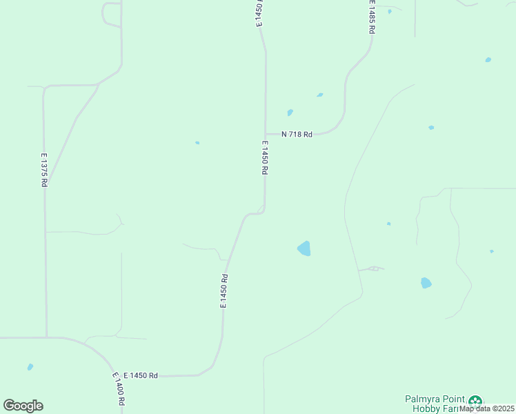 map of restaurants, bars, coffee shops, grocery stores, and more near 693 East 1450 Road in Lawrence