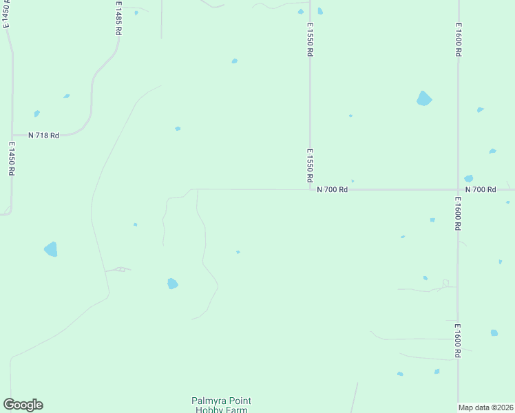 map of restaurants, bars, coffee shops, grocery stores, and more near 1533 North 700 Road in Baldwin City