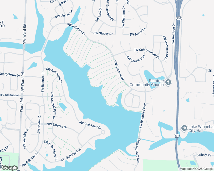 map of restaurants, bars, coffee shops, grocery stores, and more near 4392 Southwest Breezy Point Lane in Lee's Summit