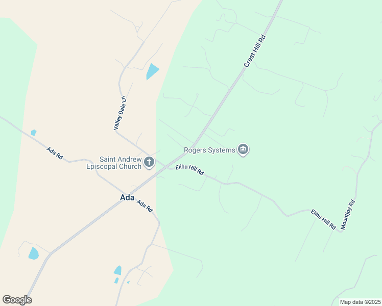 map of restaurants, bars, coffee shops, grocery stores, and more near 9765 Crest Hill Road in Marshall