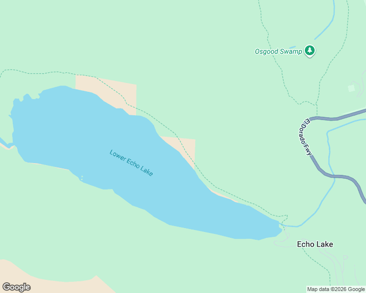 map of restaurants, bars, coffee shops, grocery stores, and more near 2 Pacific Crest National Scenic Trail in Echo Lake