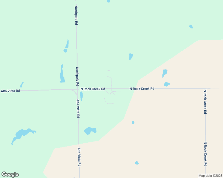 map of restaurants, bars, coffee shops, grocery stores, and more near 32734 North Rock Creek Road in Alta Vista