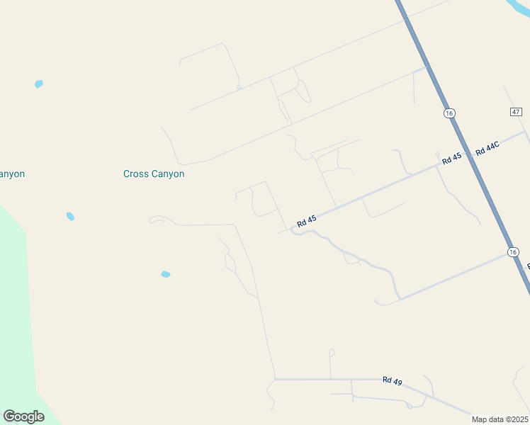 map of restaurants, bars, coffee shops, grocery stores, and more near 15600-0 Cr 45 in Guinda