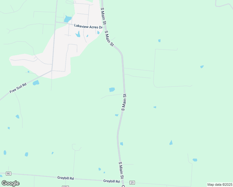 map of restaurants, bars, coffee shops, grocery stores, and more near 7372 Old US Highway 68 in Georgetown