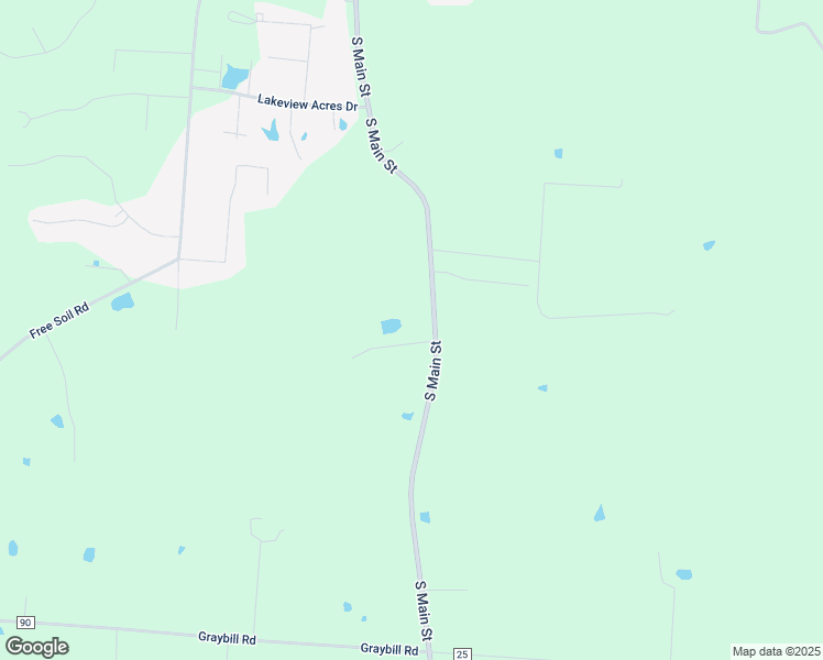 map of restaurants, bars, coffee shops, grocery stores, and more near 7449 Old US Highway 68 in Georgetown