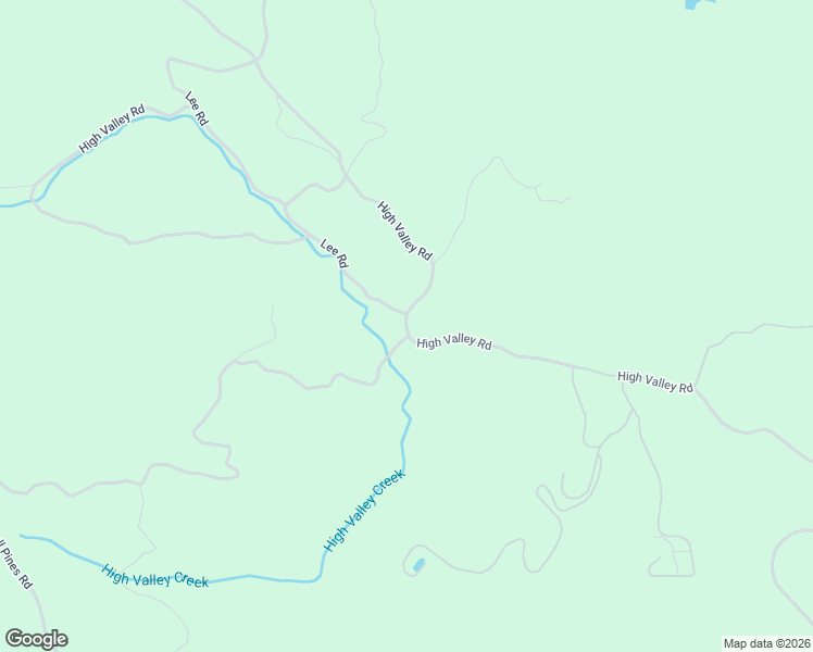 map of restaurants, bars, coffee shops, grocery stores, and more near High Valley Road in Kelseyville