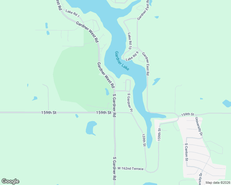 map of restaurants, bars, coffee shops, grocery stores, and more near 29475 South Gardner Road in Gardner