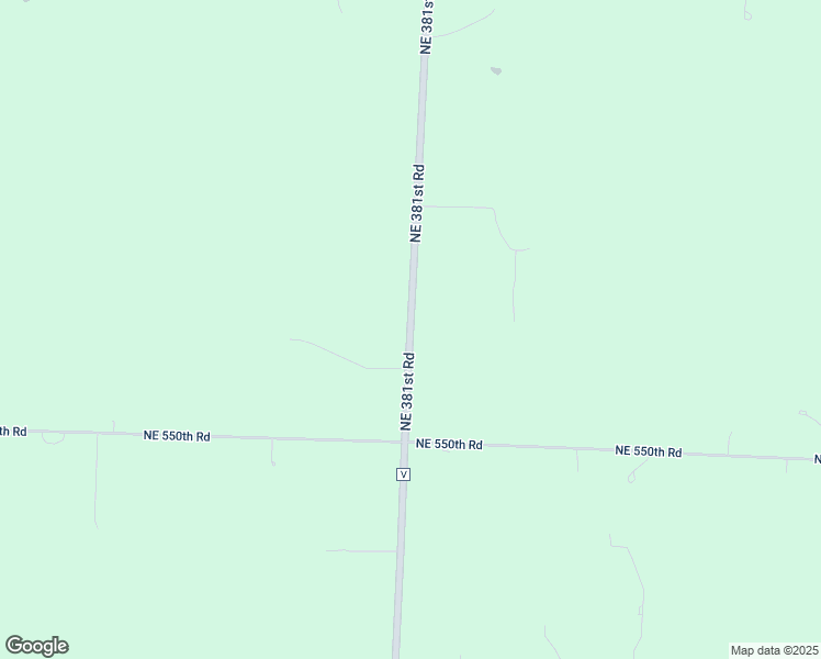 map of restaurants, bars, coffee shops, grocery stores, and more near 619 Northeast 381st Road in Warrensburg